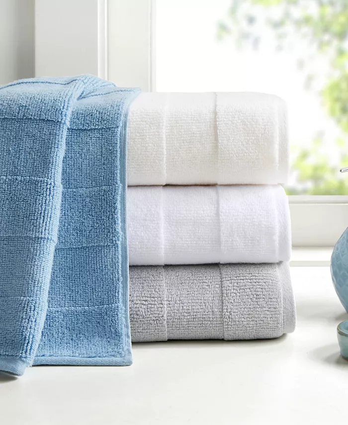 Madison Park Signature CLOSEOUT! Parker Zero-Twist Stripe 6-Pc. Bath Towel Set