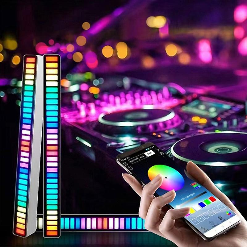 Rechargeable Led Light Strip Rgb Activated Music Rhythm