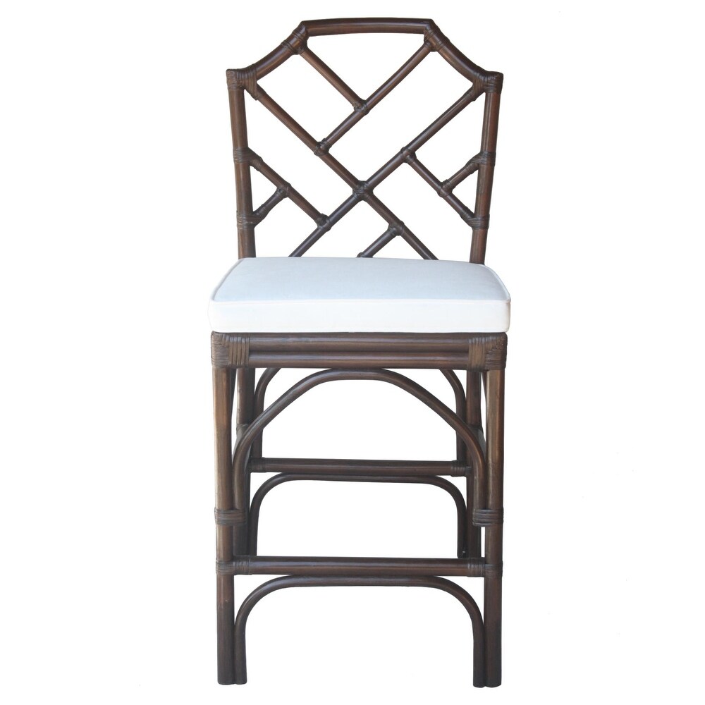 Kara Rattan Counter Stool (Set of 2)