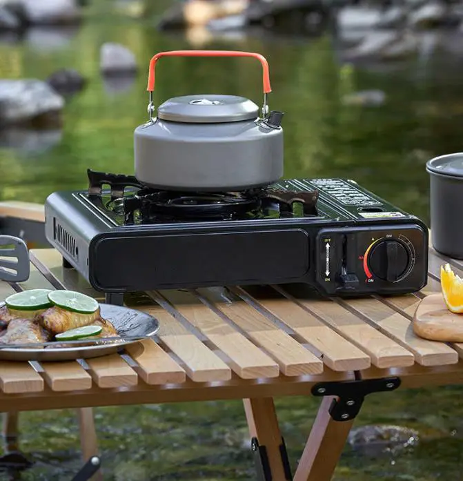 Outdoor Portable Cassette Stove Camping Field Cookware