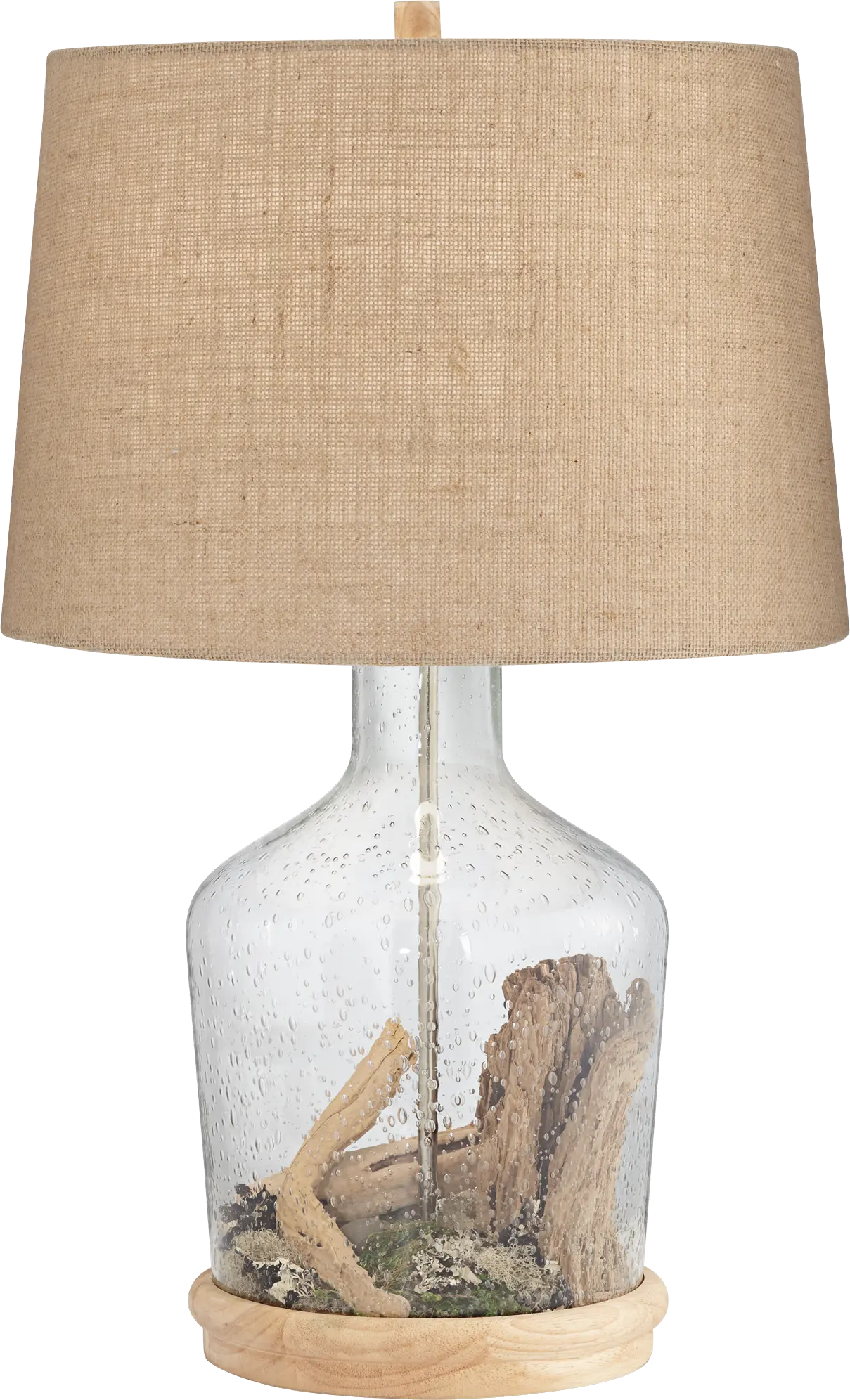 Taylor Fillable Glass Table Lamp