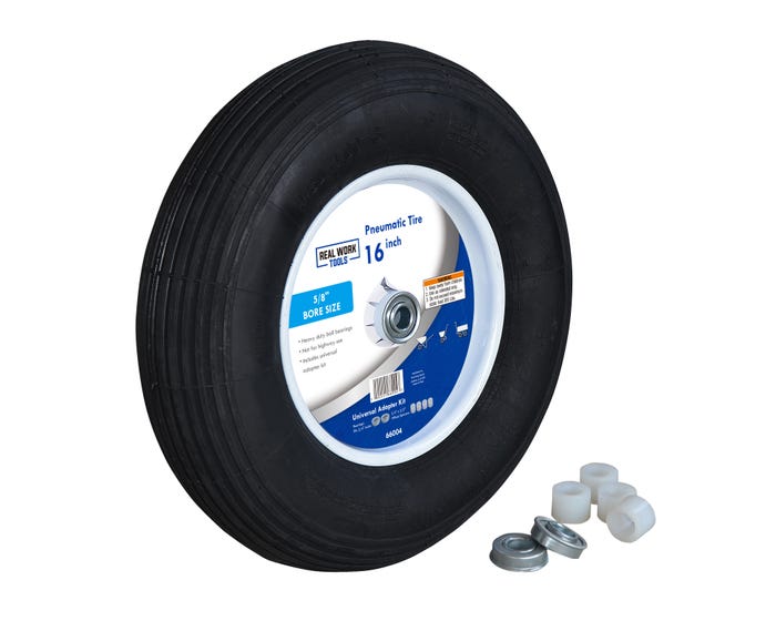 16 Inch Pneumatic Tire with Universal Bearing Kit - 66004