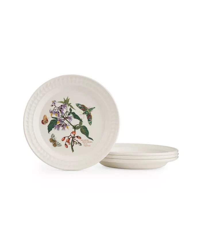 Portmeirion Botanic Garden Harmony Emerald 4 Piece Dinner Plate Set