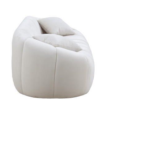 88 Sofa 3 Seater Couch with Deep Channel Tufting ...