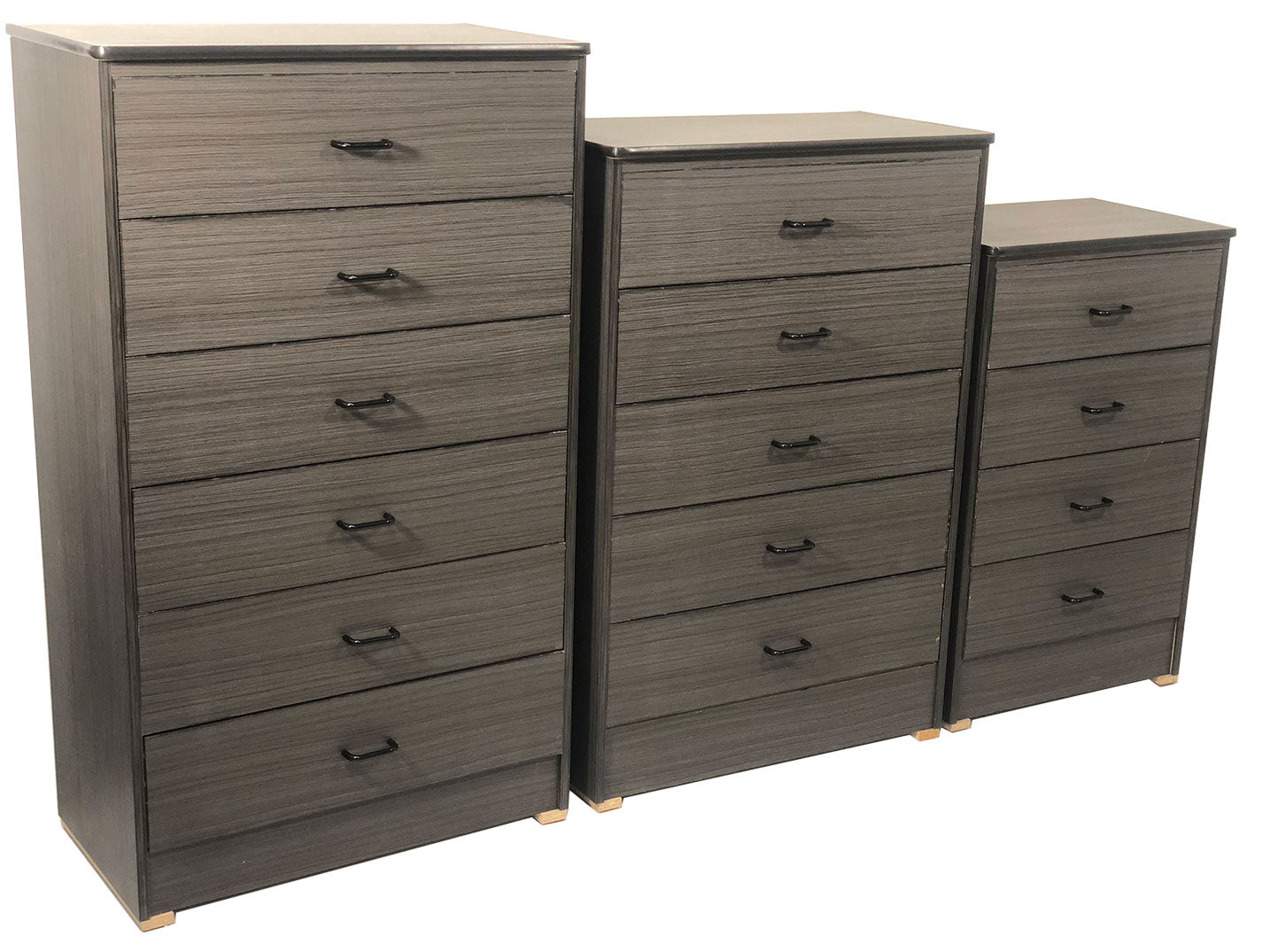 Affordable Grey Chest - 4, 5, & 6 Drawers option