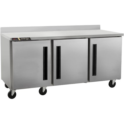 Centerline by Traulsen CLUC-72F-SD-WT Worktop Freezer， Three Door