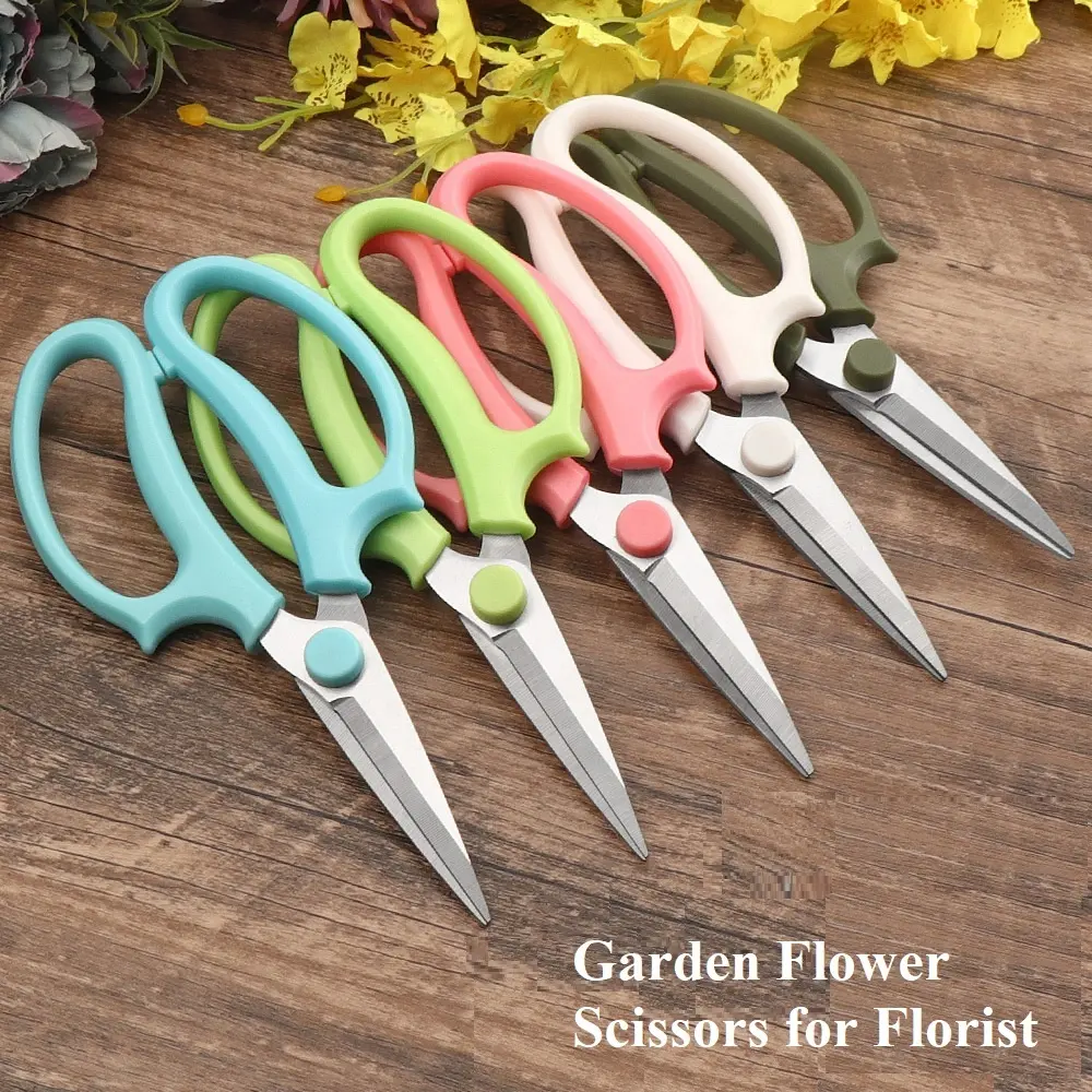 Garden flower scissors branch shears high quality flower art arranging branches tools Floral scissors for florist