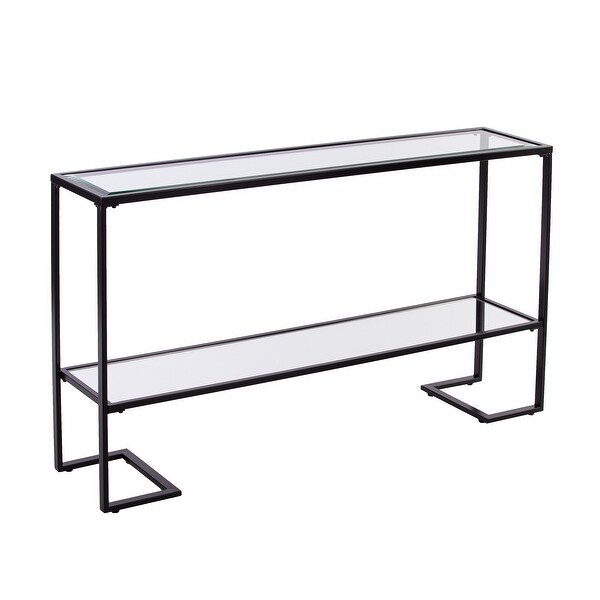 SEI Furniture Sampson Glam Narrow Console Table