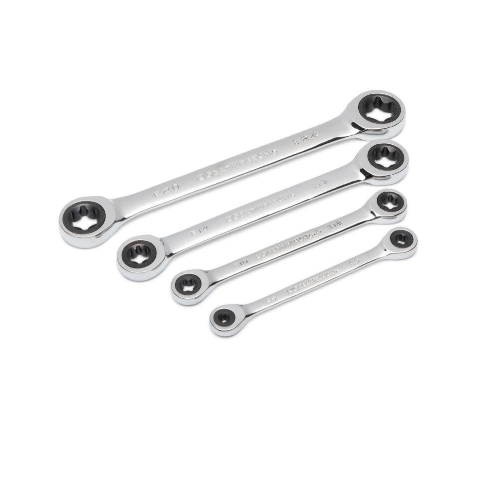 GEARWRENCH 4 Pc E-Torx Double Box Ratcheting Wrench Set 9224D from GEARWRENCH