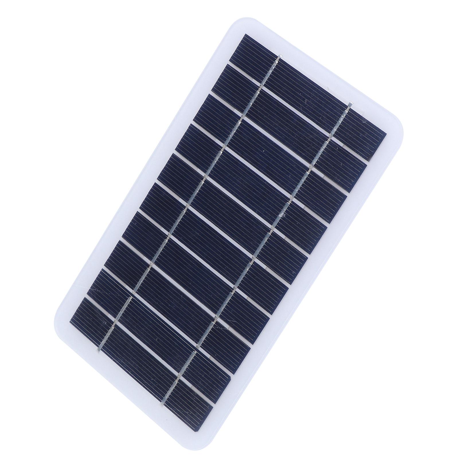 2w 5v Polycrystalline Silicon Solar Panel Outdoor Solar Battery Charger Mobile Power Supply For Charging Mobile Phone