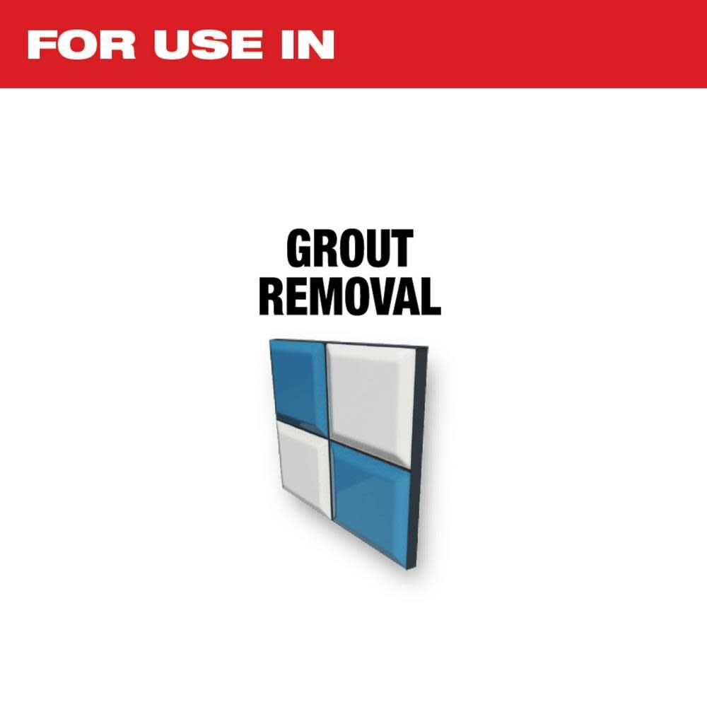 Milwaukee Grout Removal Tool 49-00-5450 from Milwaukee