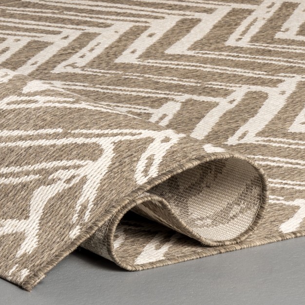 Nuloom Macklin Herringbone Indoor outdoor Area Rug