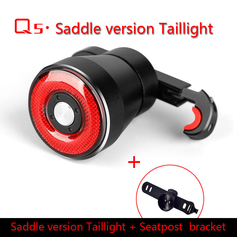 Q5 Bicycle Bike Rear Light LED Charging Cycling Taillight