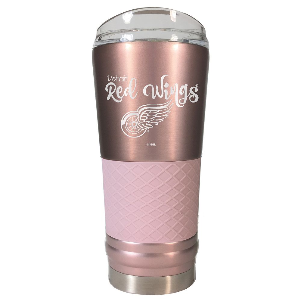 Detroit Red Wings Rose Gold Finish Draft Tumbler