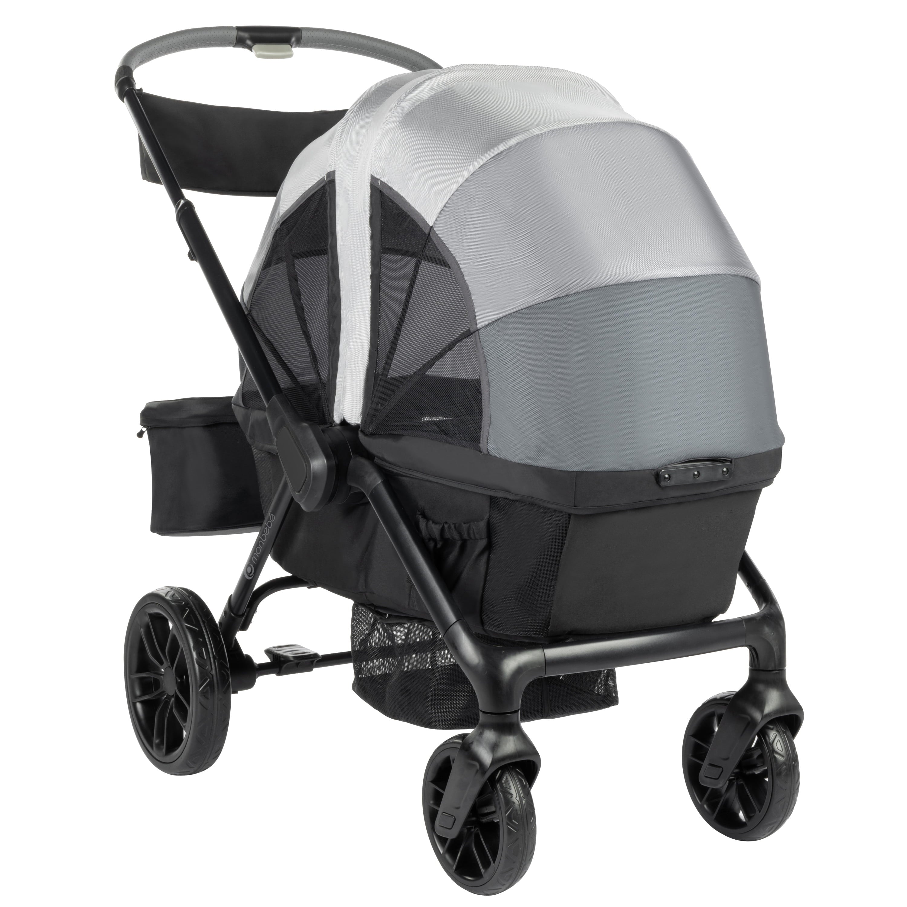 Monbébé Everyday Outings Wagon Stroller, Cobblestone Grey