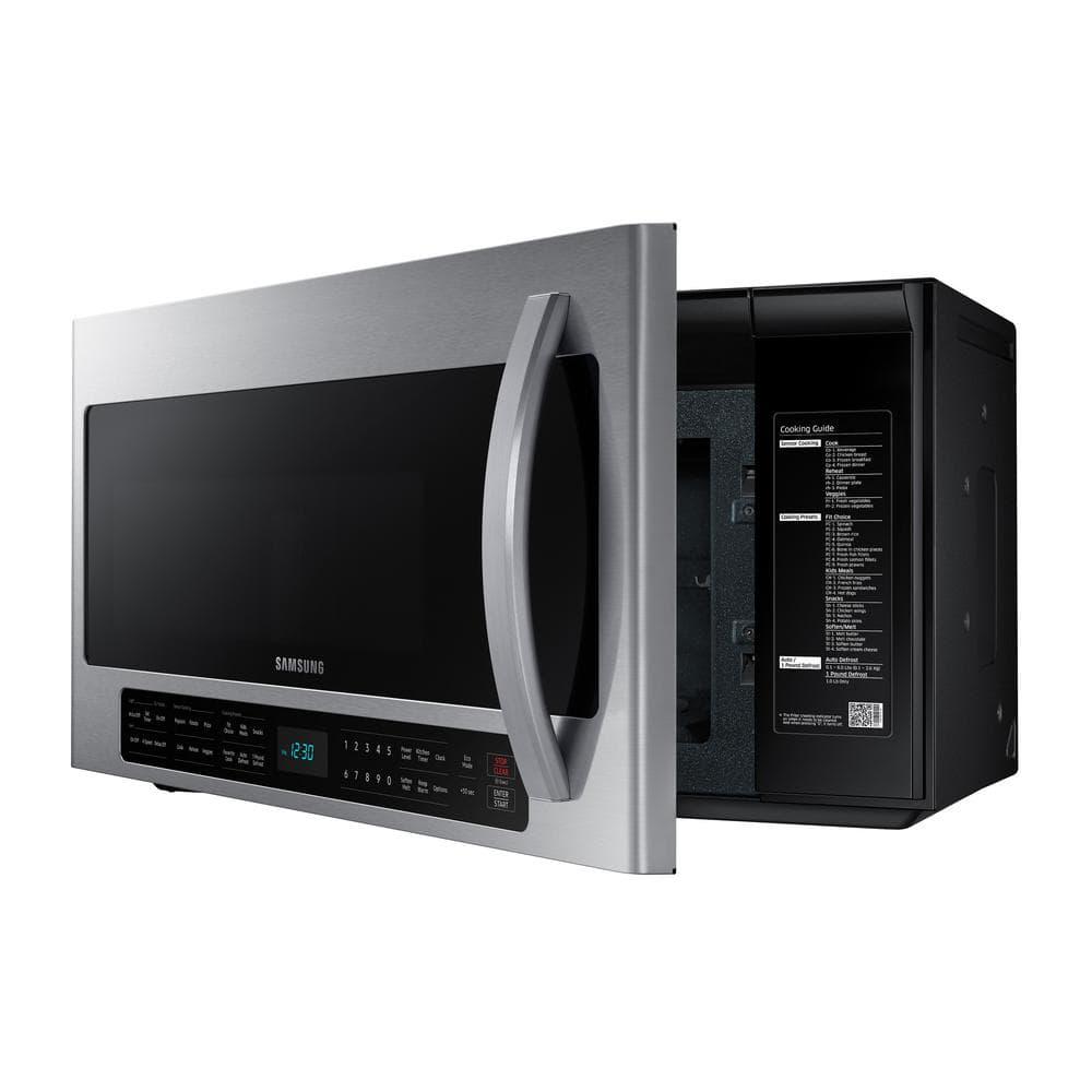  21 cu ft OvertheRange Microwave with Sensor Cook in Stainless Steel