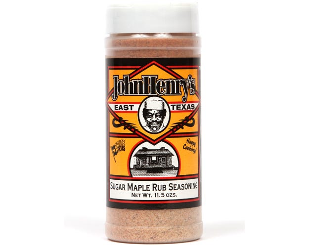 John Henrys Sugar Maple BBQ Rub， 11.5oz - SUGAR MAPLE RB