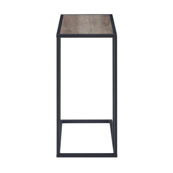 Middlebrook 20-inch Urban Industrial Asymmetrical C Side Table