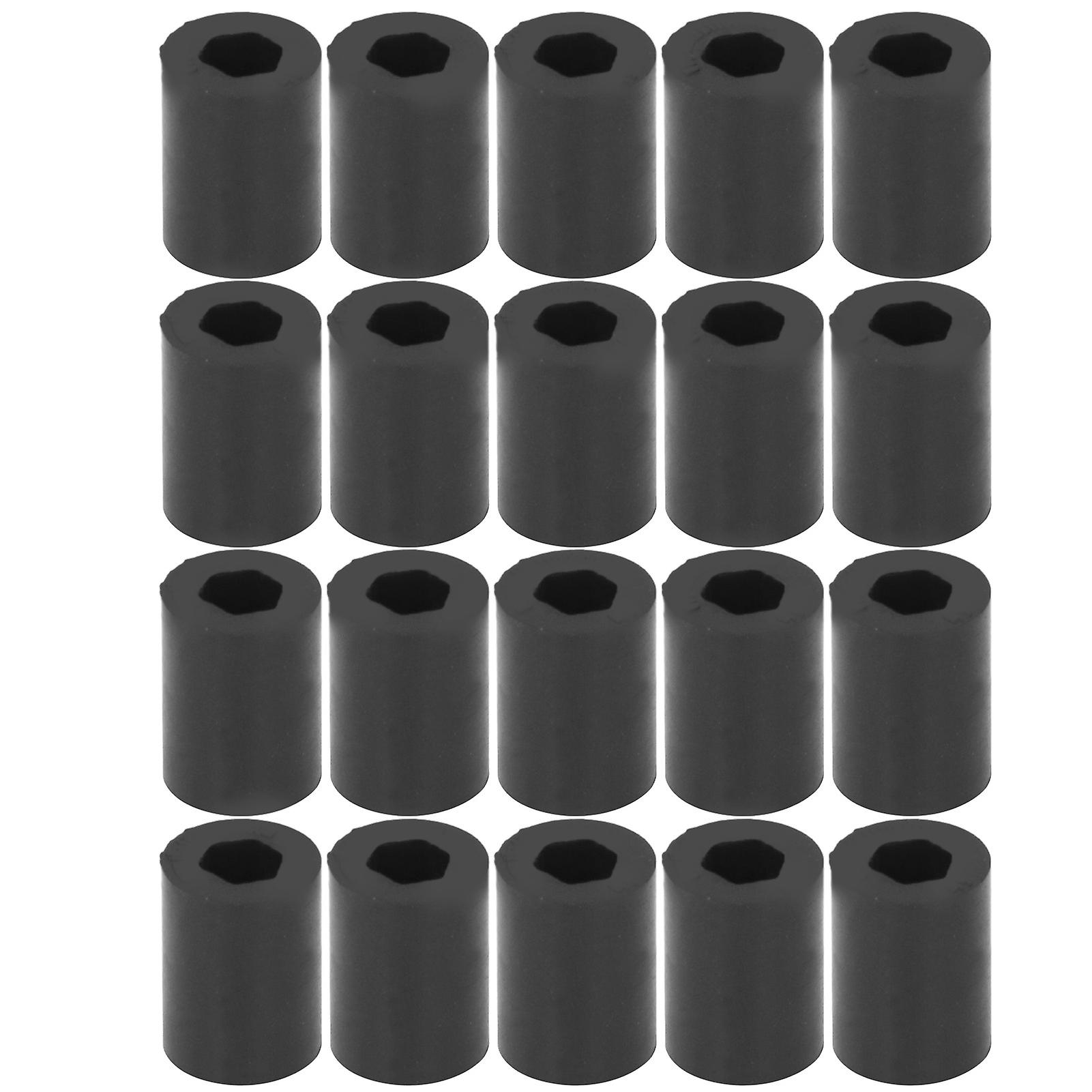 20pcs Pick Roller Pickup Wheel Rubber 5mm Hex Hole 30a Hardness Robot Accessory Set Kit5618-4008-0012