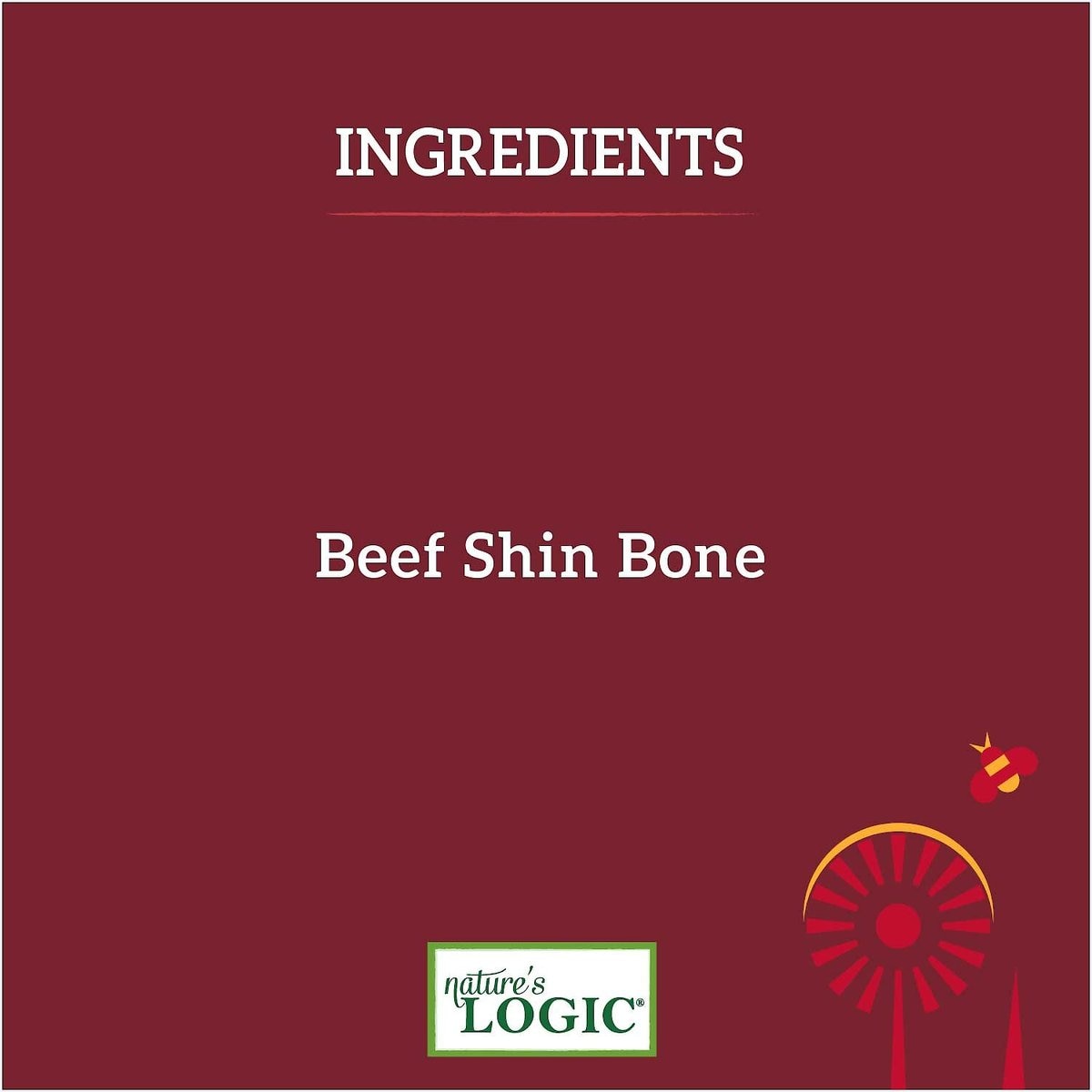 Nature's Logic Extra Meaty Shin Bone Dog Treats