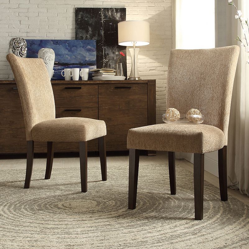 HomeVance Denargo 2-pc. Parson Side Chair Set