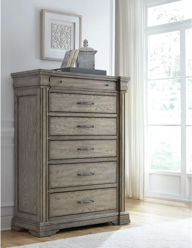 Madison Ridge Gray Chest of Drawers