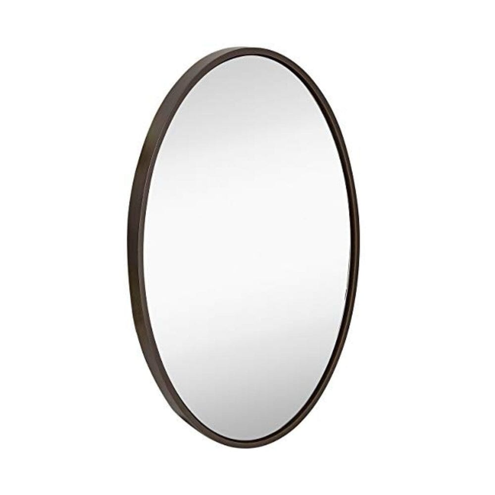 Modern Oval Frame Wall Mirror