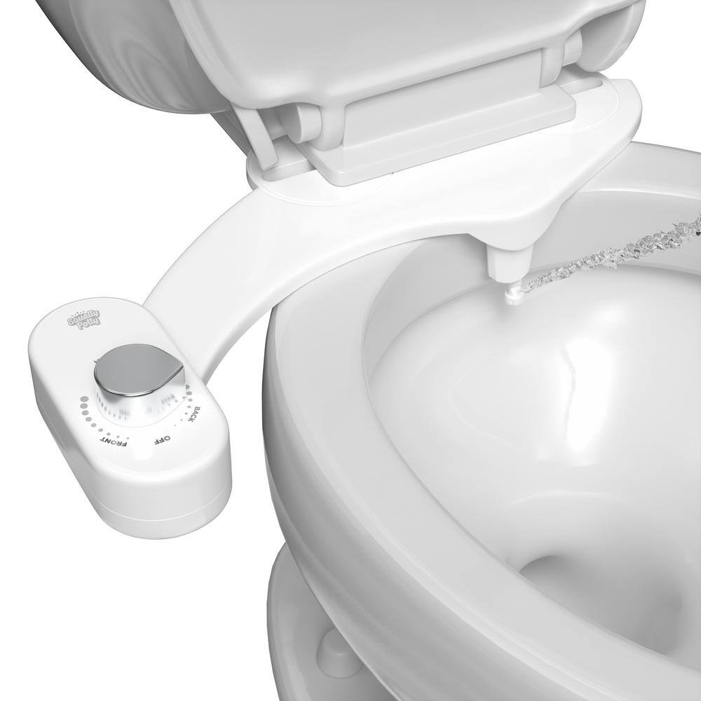 Squatty Potty ReFresh-It Dual Stream Non-Electric Bidet System in White sp-sba