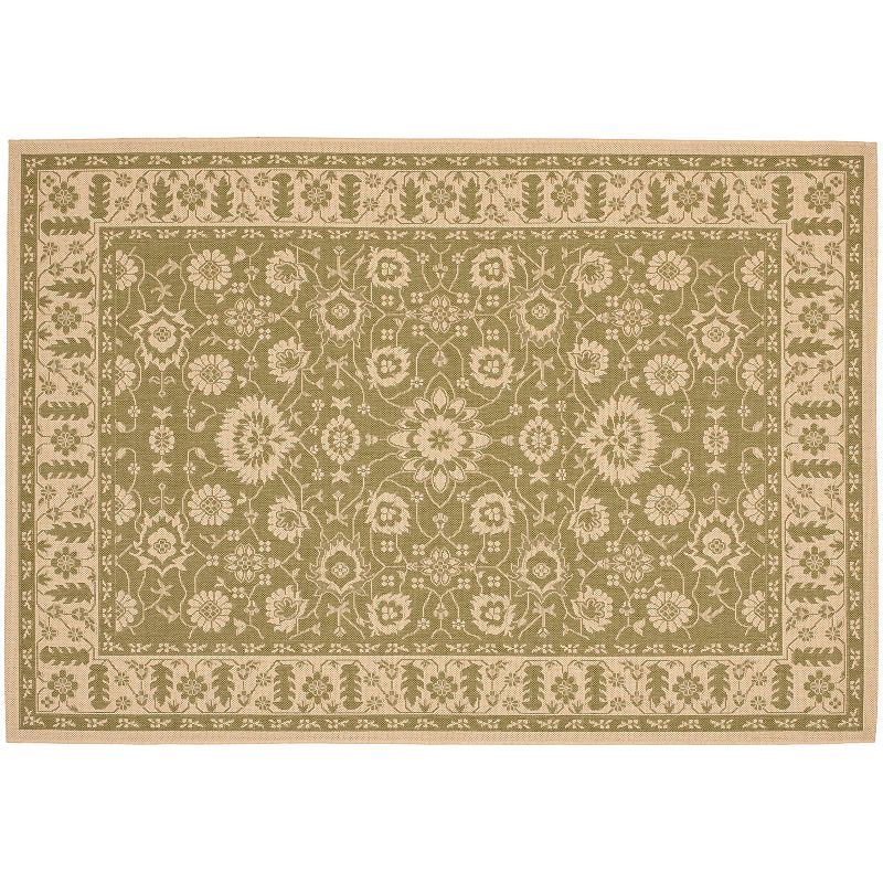 Safavieh Courtyard Oversized Floral Indoor Outdoor Rug