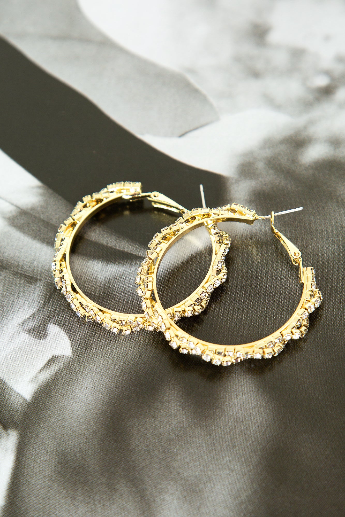 Add Some Pizzazz Hoops Gold