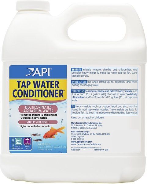 API Tap Water Conditioner Aquarium Water Conditioner