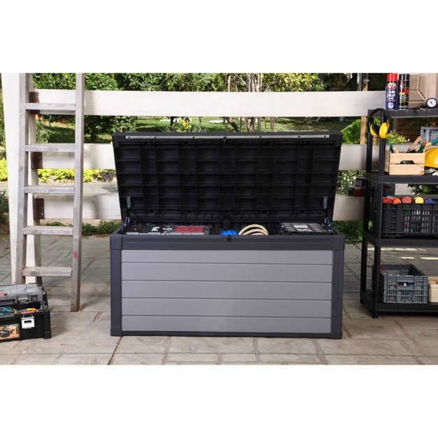 Keter Premier Deck Box Gray 150gal