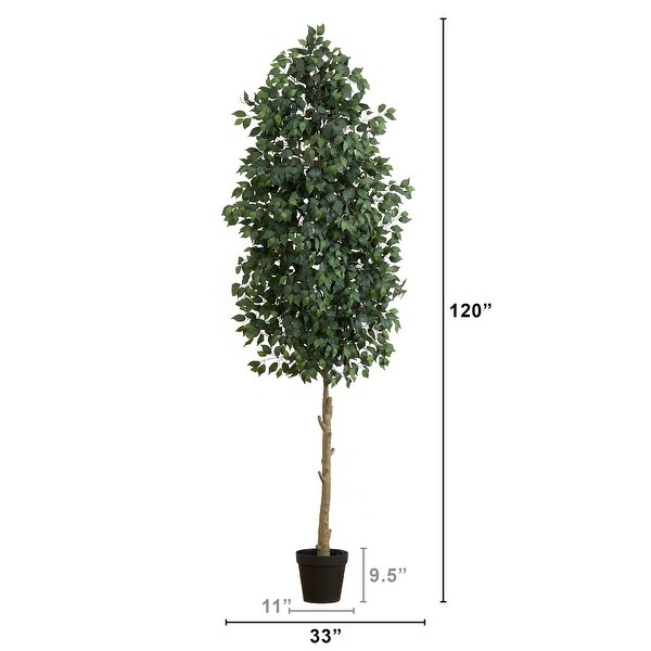 10' Artificial Ficus Tree