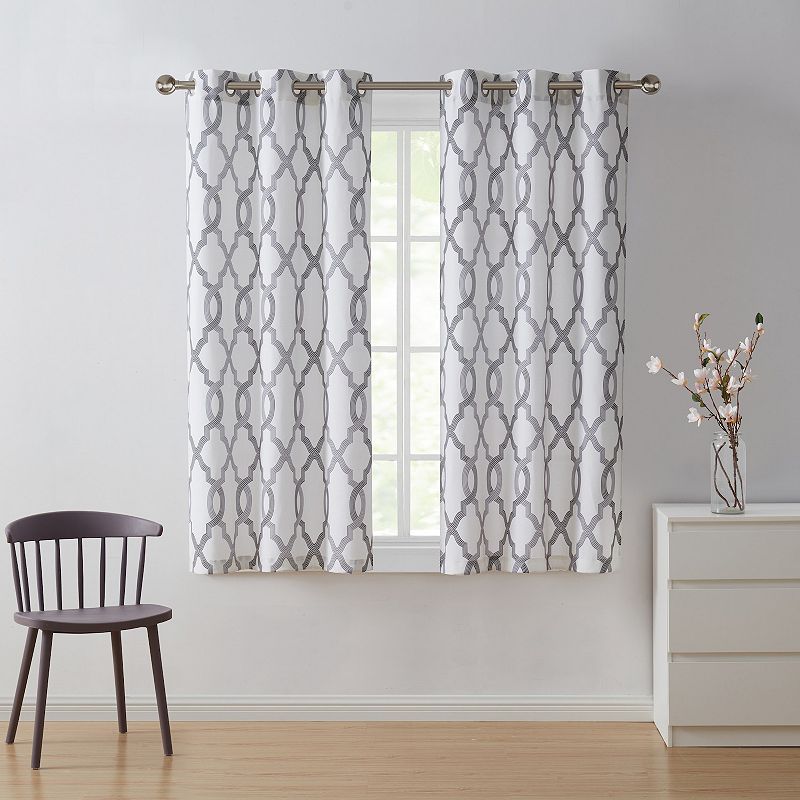 VCNY 2-pack Caldwell Window Curtains