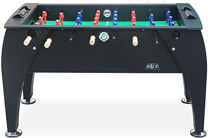 Kick Legend 55 Inch Recreational Multi Person Foosball Table Game, Black