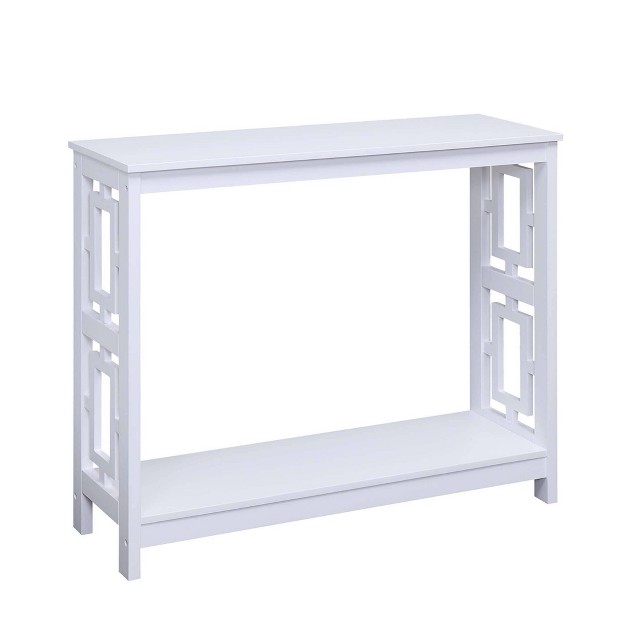 Town Square Console Table With Shelf Breighton Home