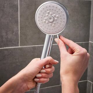 GROHE Vitalio 5-spray 7 in. Dual Shower Head and Handheld Shower Head in Chrome 26520000