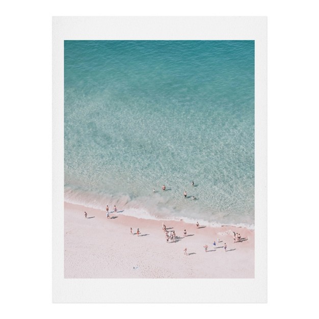 X 10 quot Ingrid Beddoes Beach Summer Days Wall Art Print Blue Society6