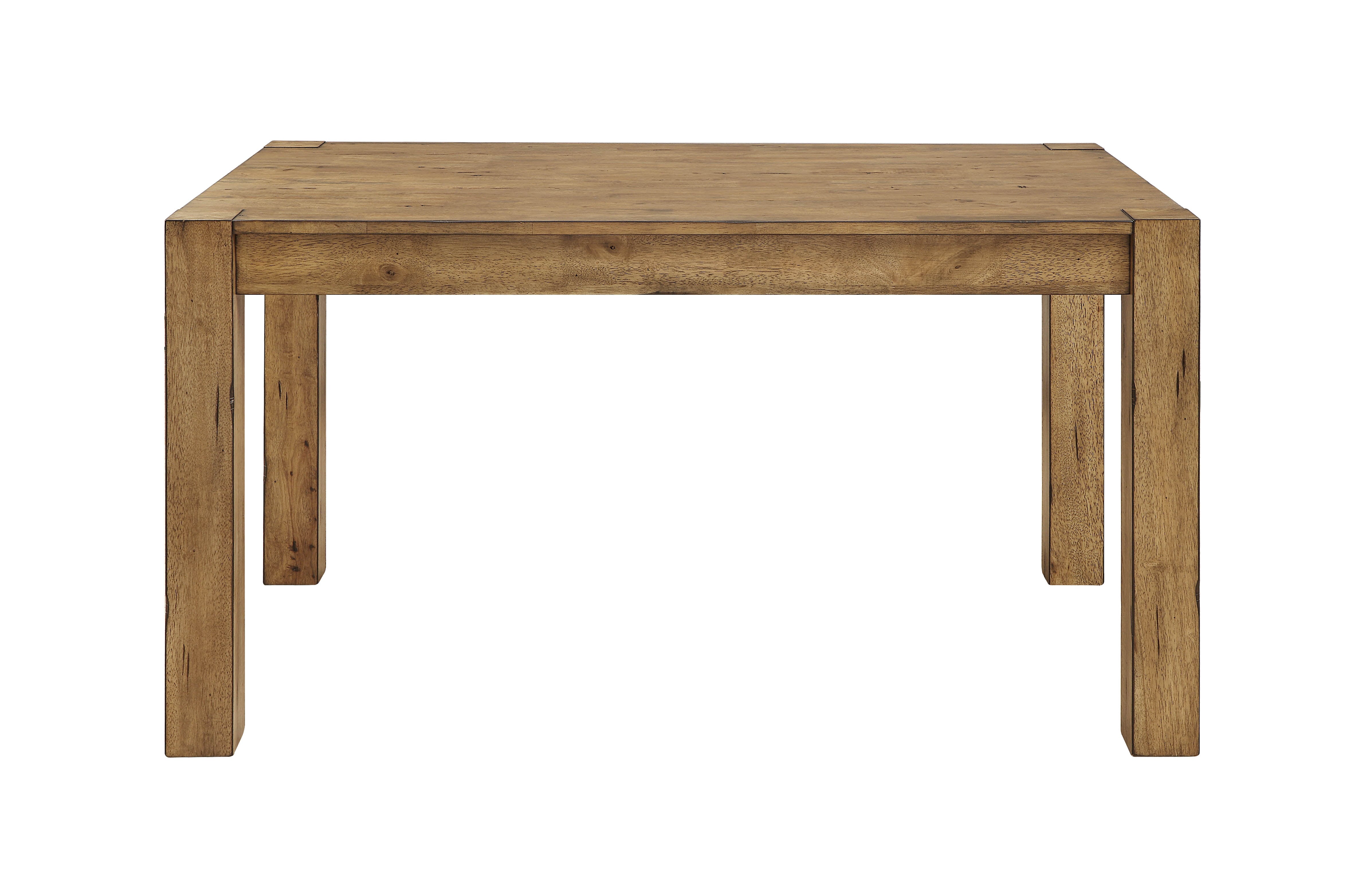 Better Homes & Gardens Bryant Solid Wood Dining Table, Rustic Brown