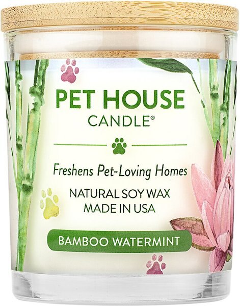 Pet House Bamboo Watermint Natural Soy Candle