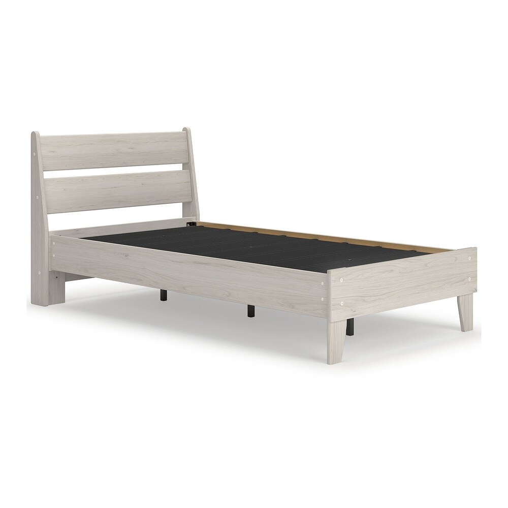 Signature Design by Ashley Socalle Natural Twin Platform Bed