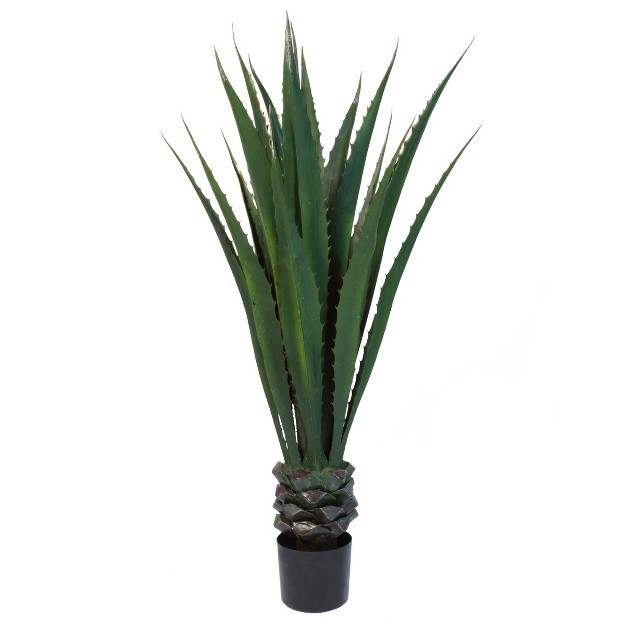 Artificial Spiked Agave Plant - Green