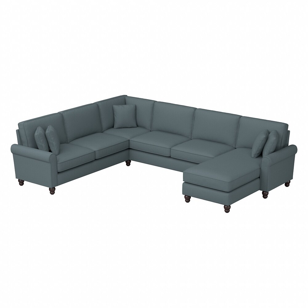 Hudson U Shaped Couch with Reversible Chaise Lounge by Bush Furniture