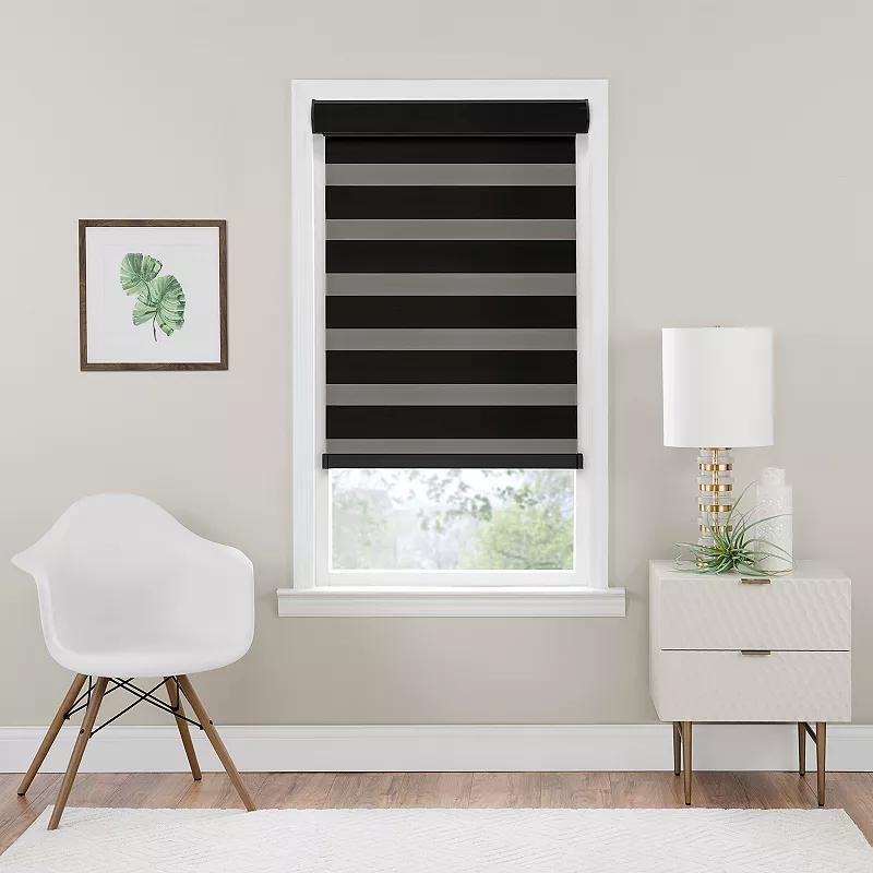 Achim Cordless Celestial Room Darkening Double Layered Shade