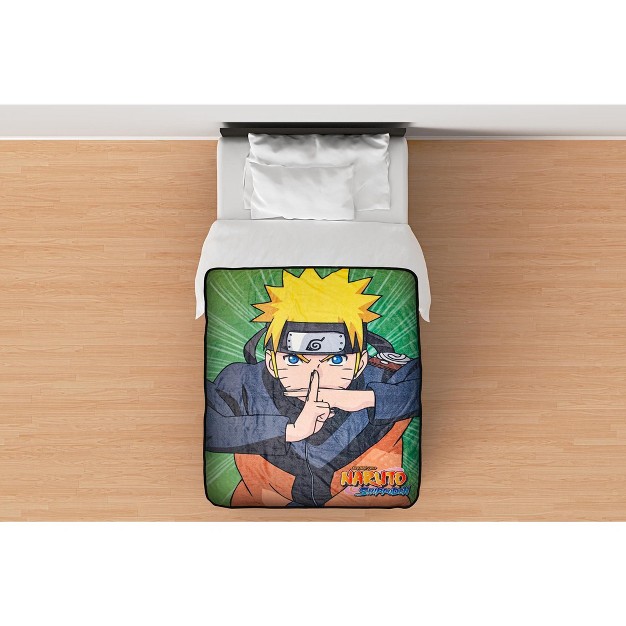 Just Funky Naruto Shippuden Naruto Uzumaki Character Fleece Throw Blanket 60 X 45 Inches