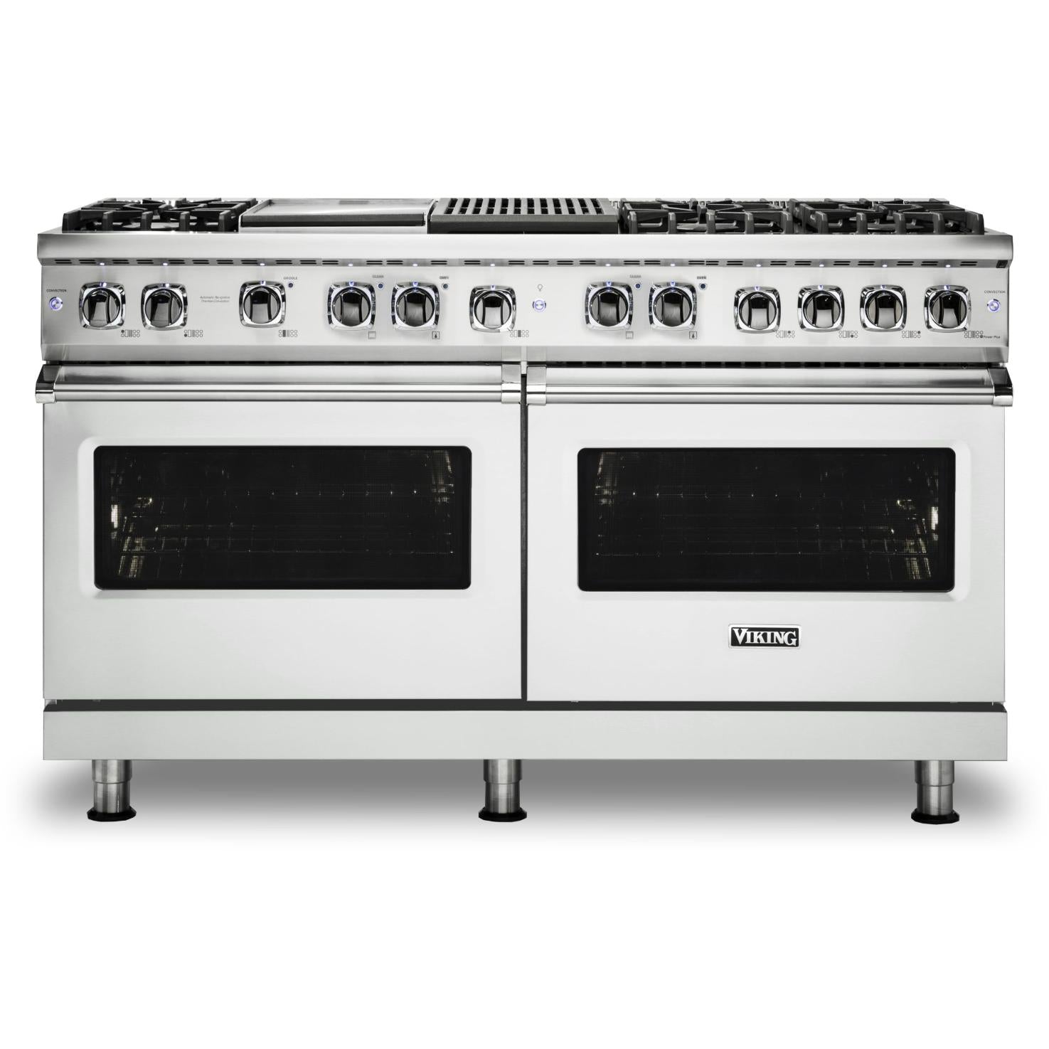 Viking 60-inch Freestanding Dual-Fuel Range with TruConvec Convection Cooking CVDR560-6GQFWLP