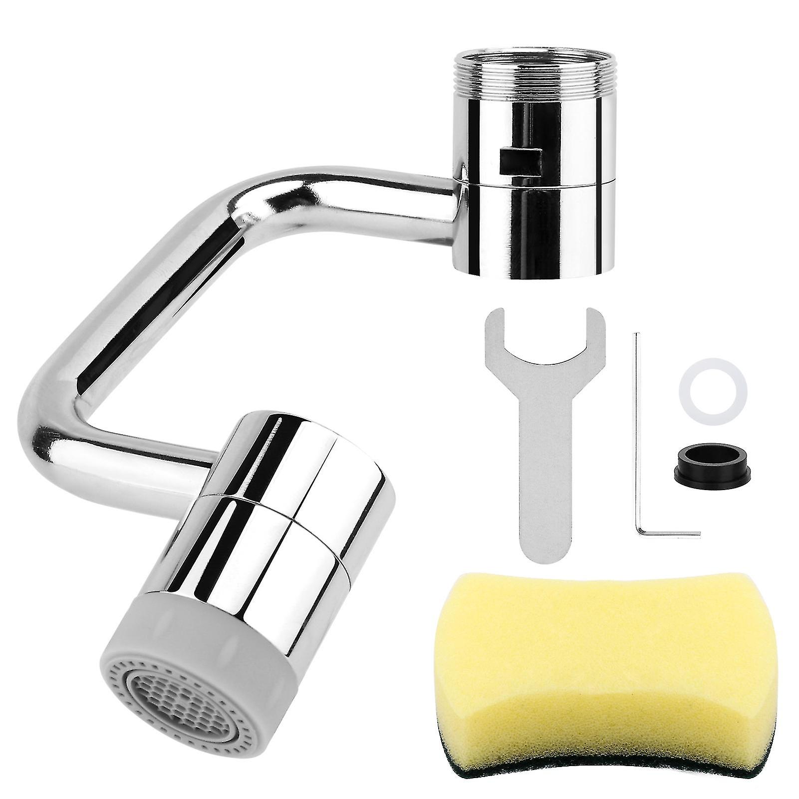 1080 Degree Two Outlet Modes Scrub Sponge Faucet Extender Set Universal Rotating