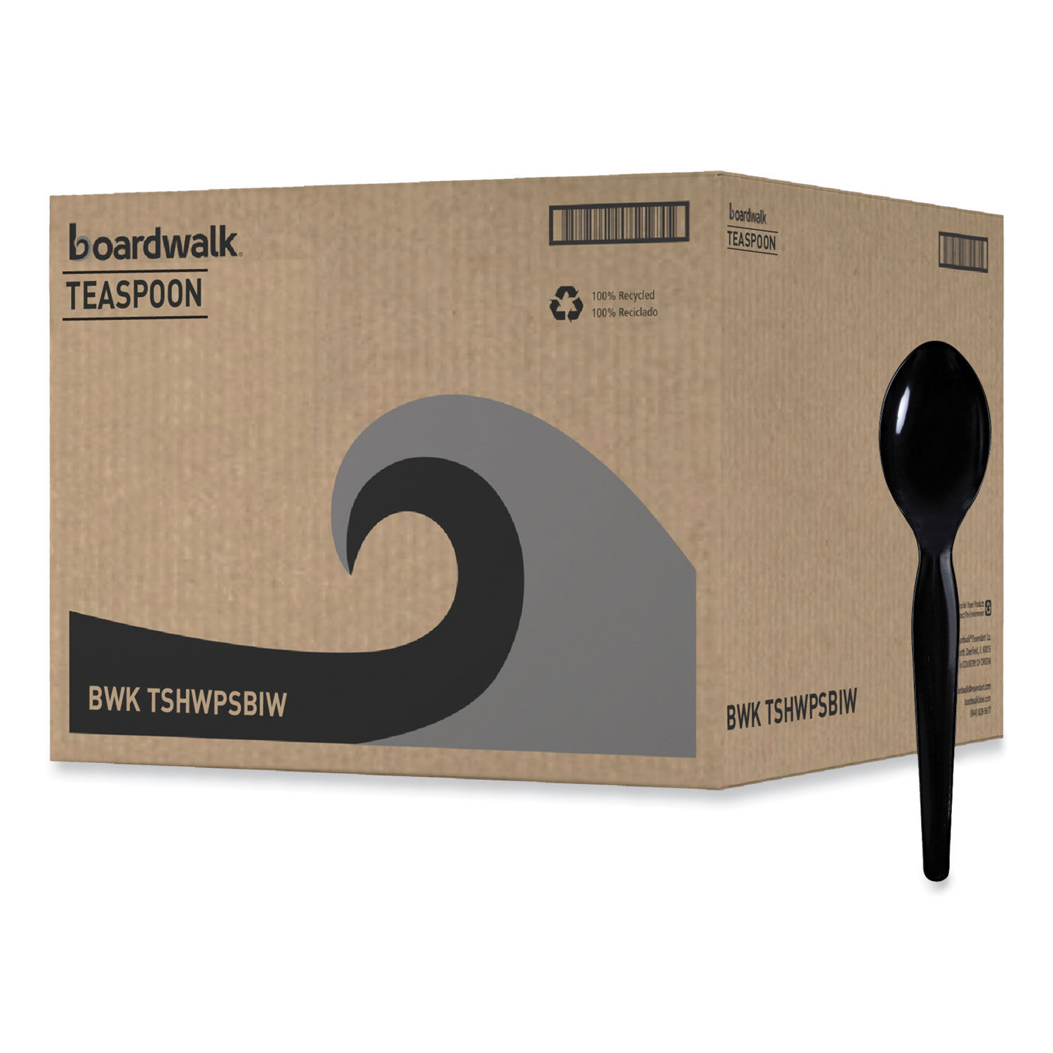 Heavyweight Wrapped Polystyrene Cutlery by Boardwalkandreg; BWKTSHWPSBIW