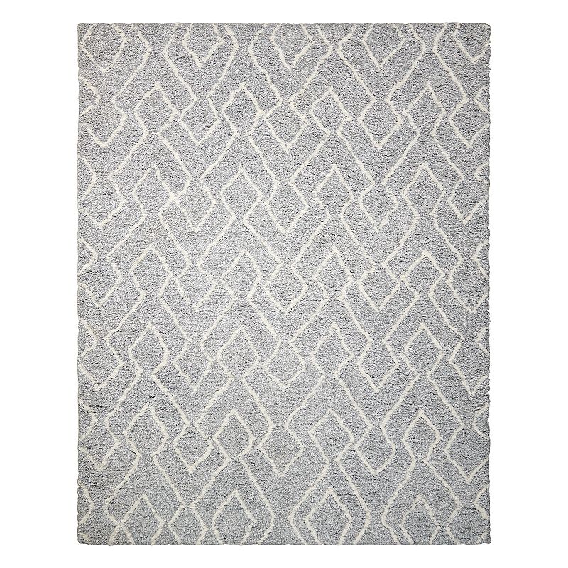 Nourison Galway Framework Geometric Shag Rug