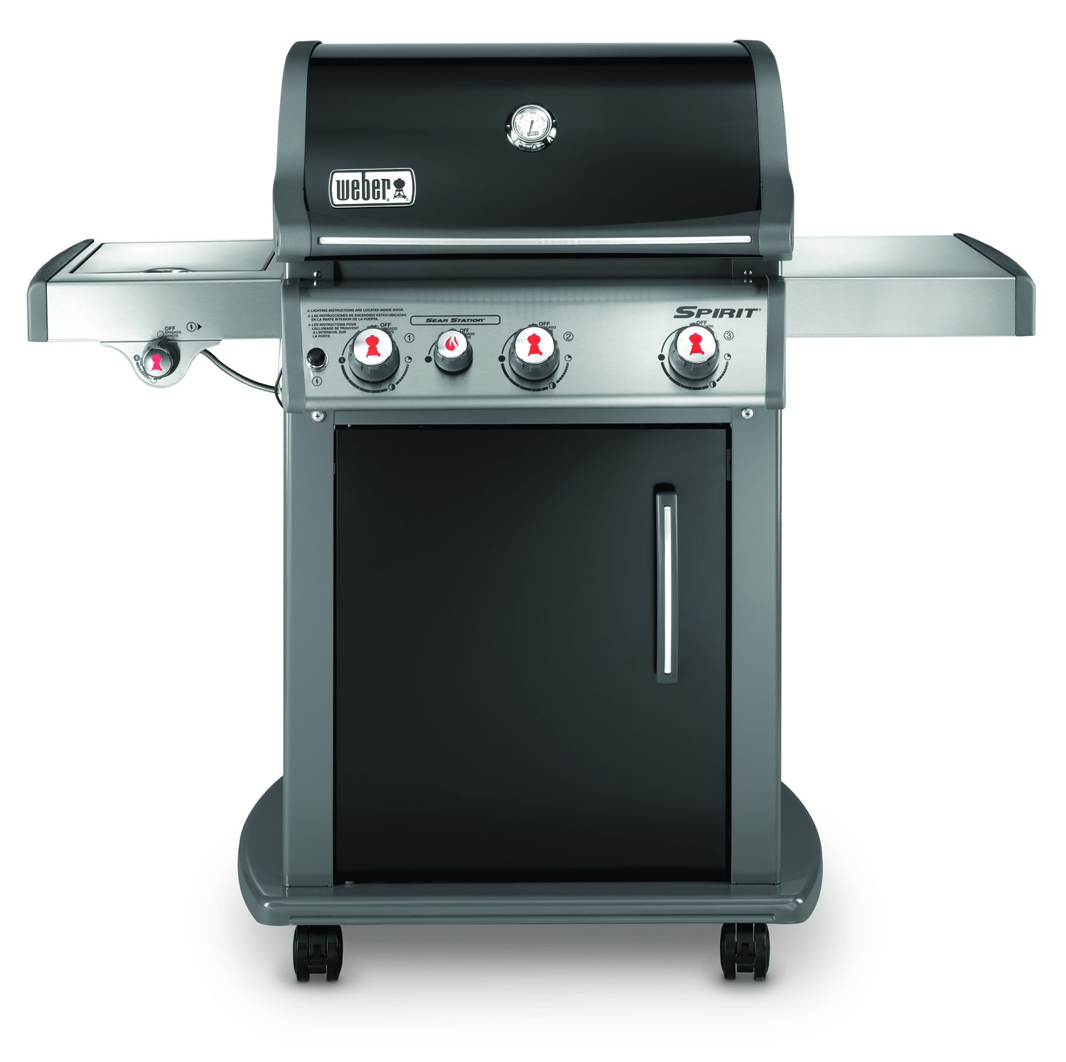 Weber Spirit E-330 Black Liquid Propane Gas Grill